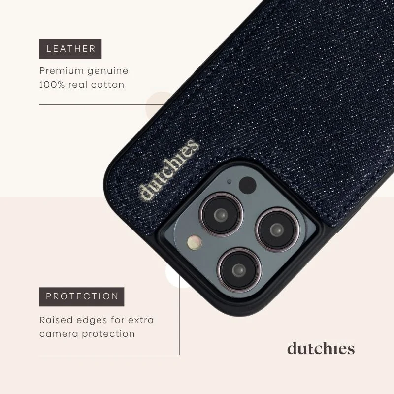 iPhone Case | Denim Glitter - Imagen 6