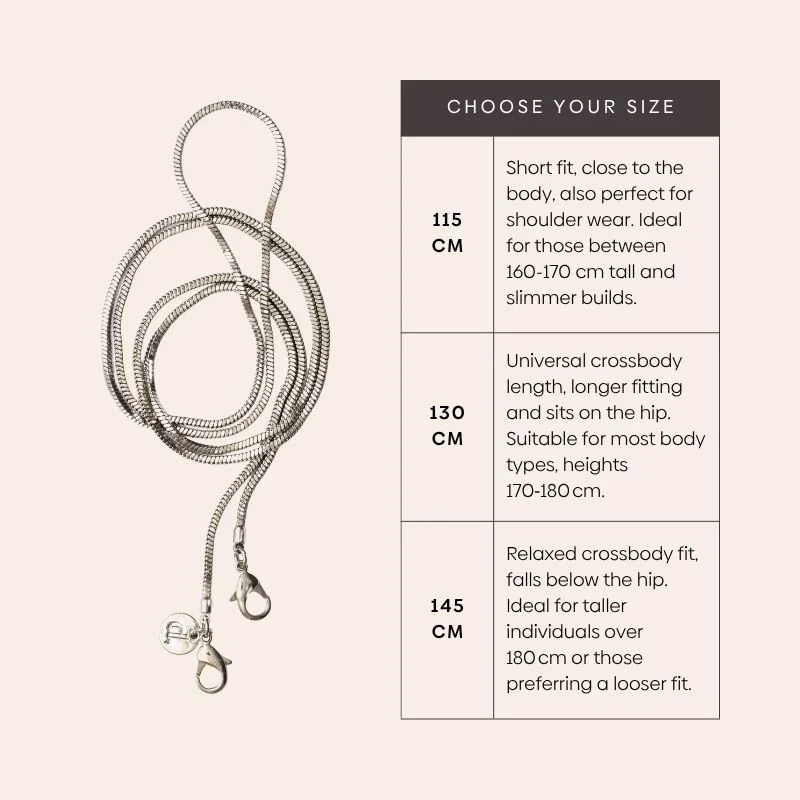 Indian Chain Set | Samsung | Noir | Silver - Imagen 9