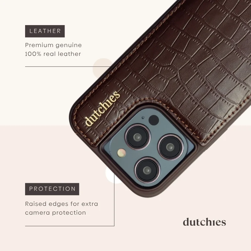 Charm Set | iPhone | Chocolate Brown | Robyn - Imagen 7