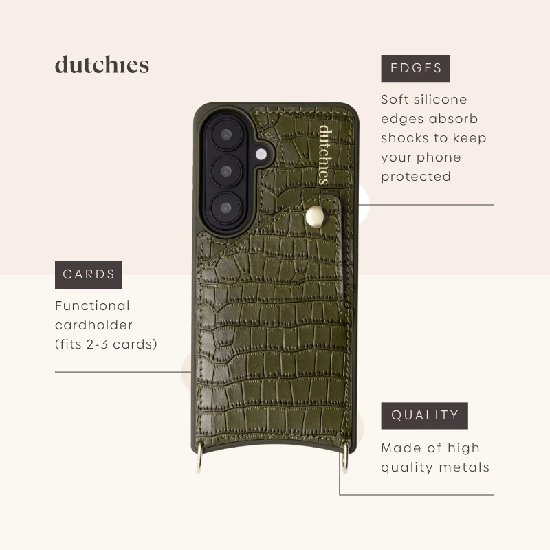 Spanish Chain Set | Samsung | Olive Green - Imagen 6