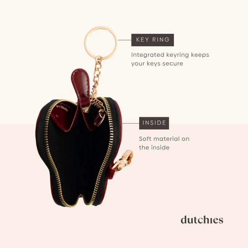 Mini Phone Bag Sarah | Gloss Red - Imagen 9