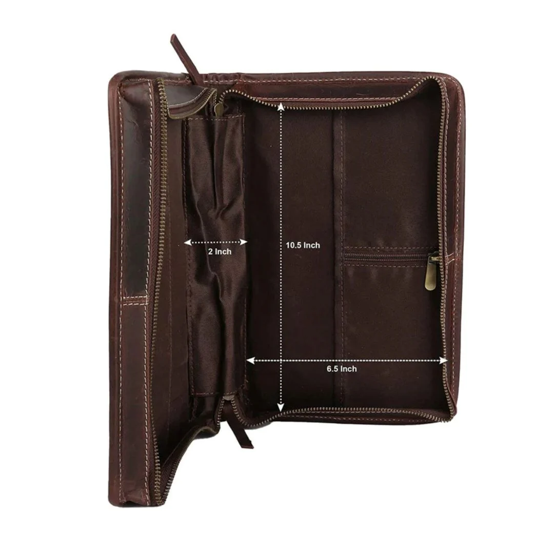 Classic Bible Leather Cover - Choco - Imagen 3