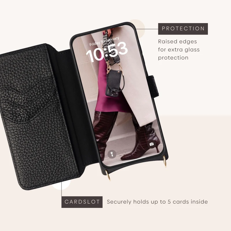 Classic Set | iPhone Wallet | Black - Imagen 7