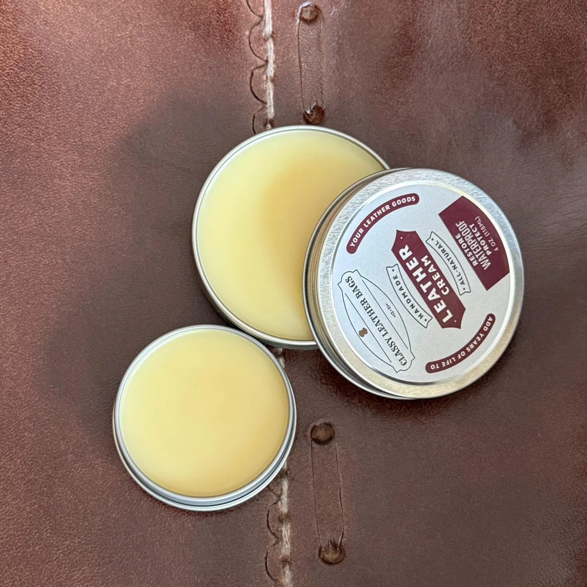 Leather Cream - Restore, Waterproof & Protect Leather - Imagen 2