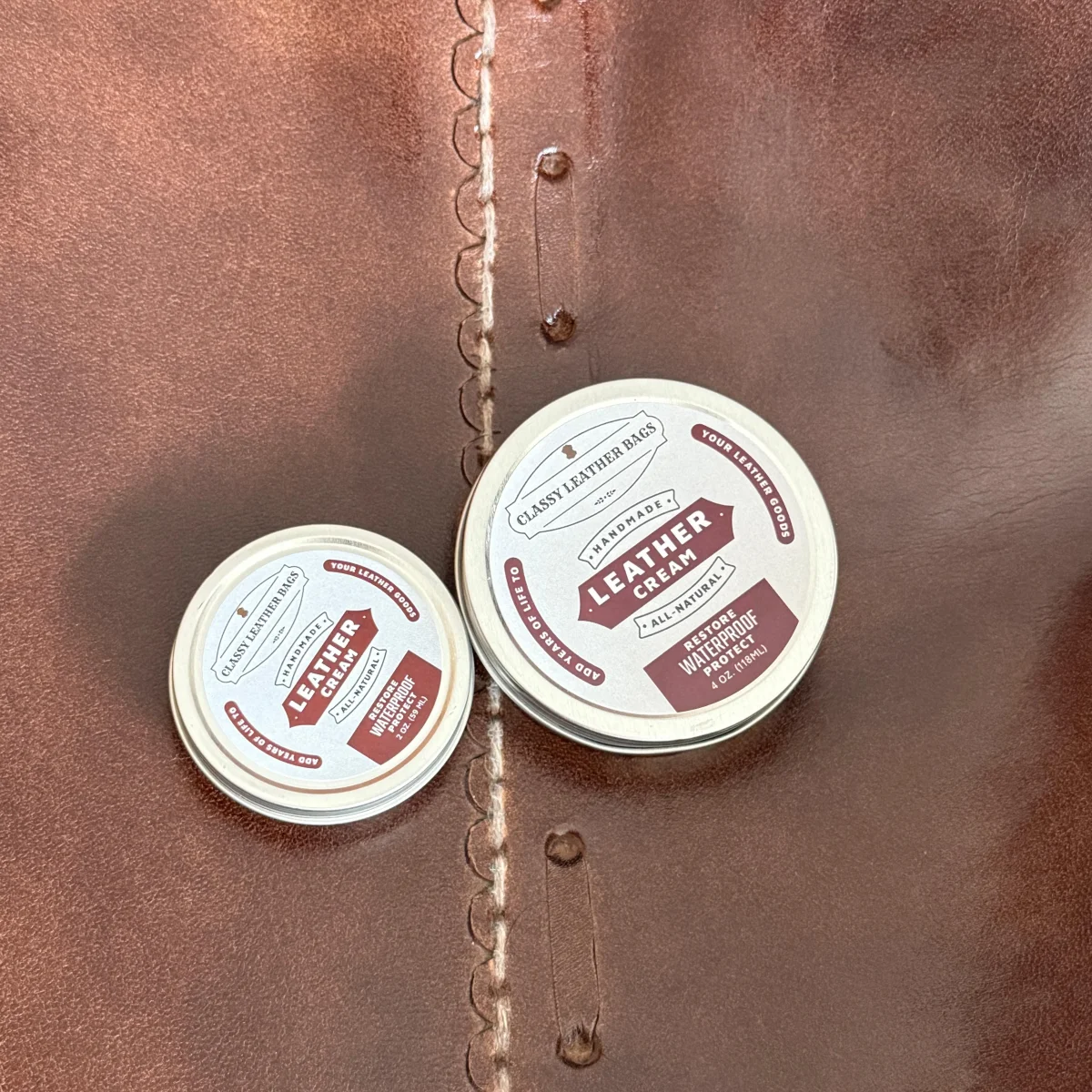 Leather Cream - Restore, Waterproof & Protect Leather - Imagen 7