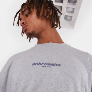 Straight Grey Crewneck