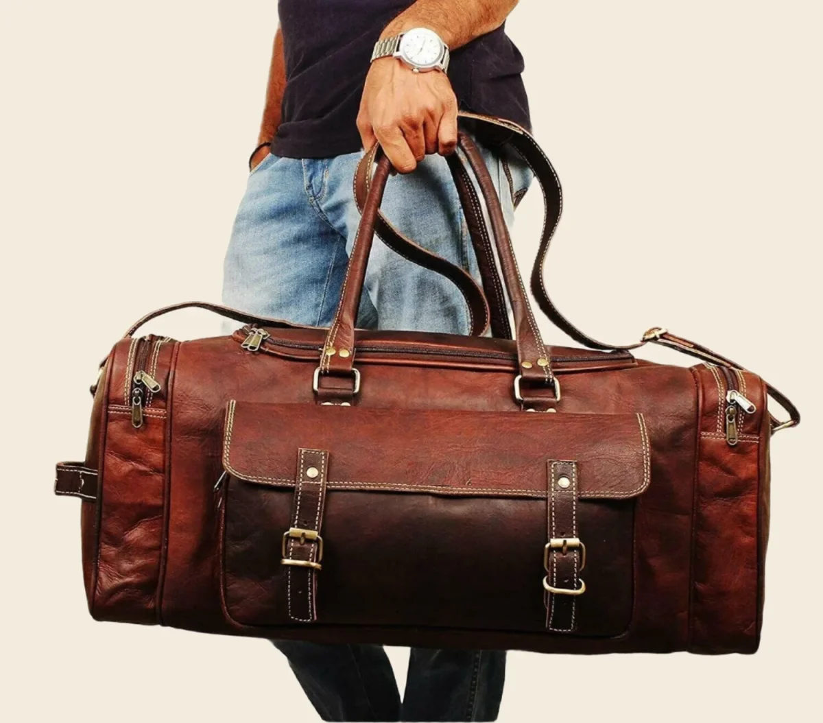 Traveler Weekender Duffle Bag + FREE Toiletry Bag (ZIPIFY) - Imagen 6