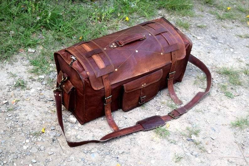 The Peterson Leather Duffle - Imagen 7
