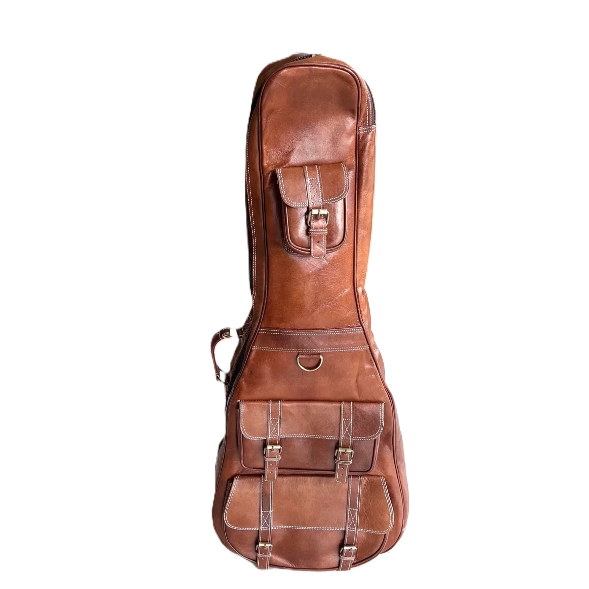 Personalized Leather Guitar Case - Imagen 5