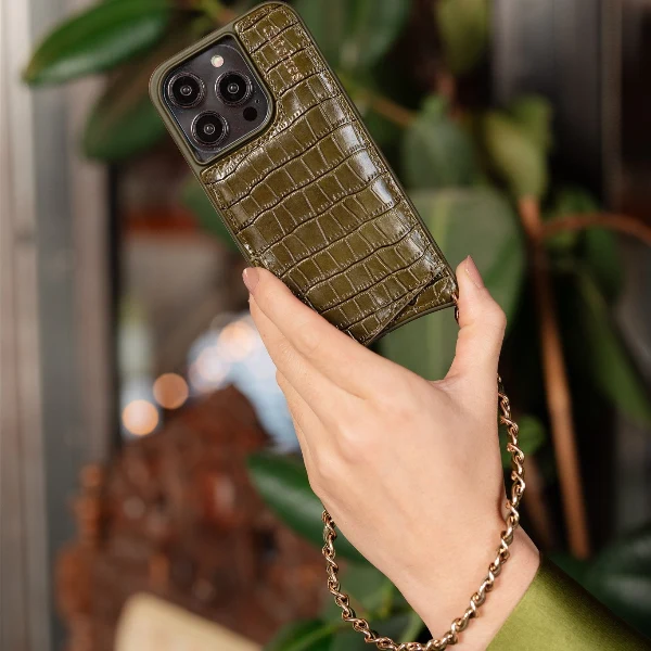 Phone Charm | Italian | Olive Green - Imagen 3