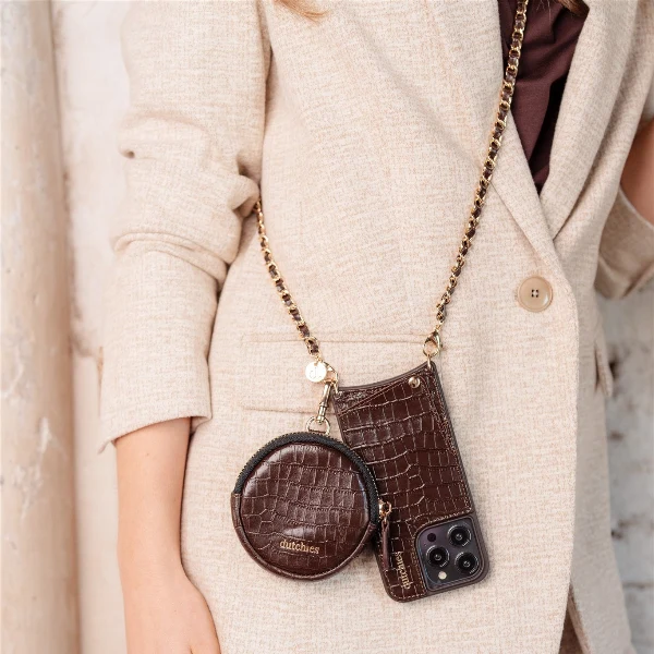 Phone Chain | Italian | Chocolate Brown - Imagen 5