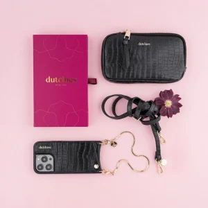 Luxury Set | iPhone | Noir | Gold