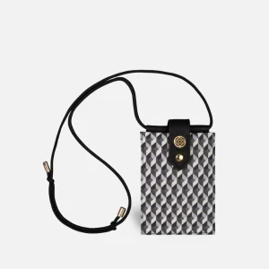 Funda Móvil con cierre Born B&W Negro