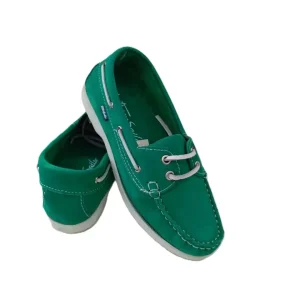 MOCASIN DAMA VERDE MODELO 618-2074