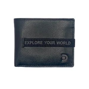 Cartera Horizontal - Monedero Cinta Dakota | 11x9x2 cm |