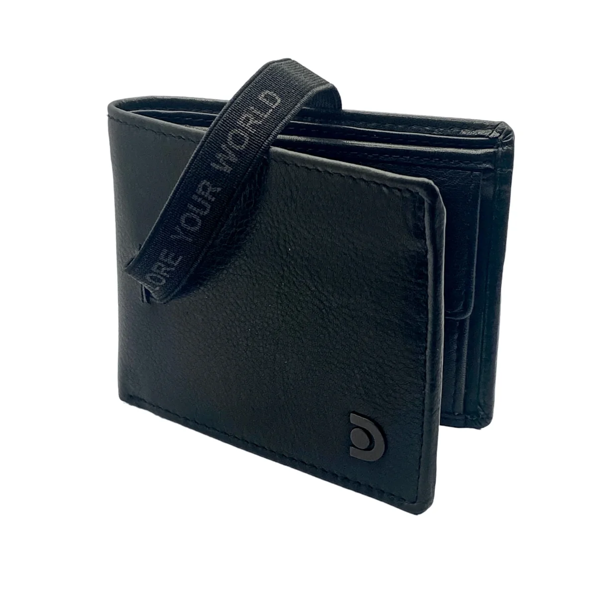 Cartera Horizontal - Monedero Cinta Dakota | 11x9x2 cm | - Imagen 4