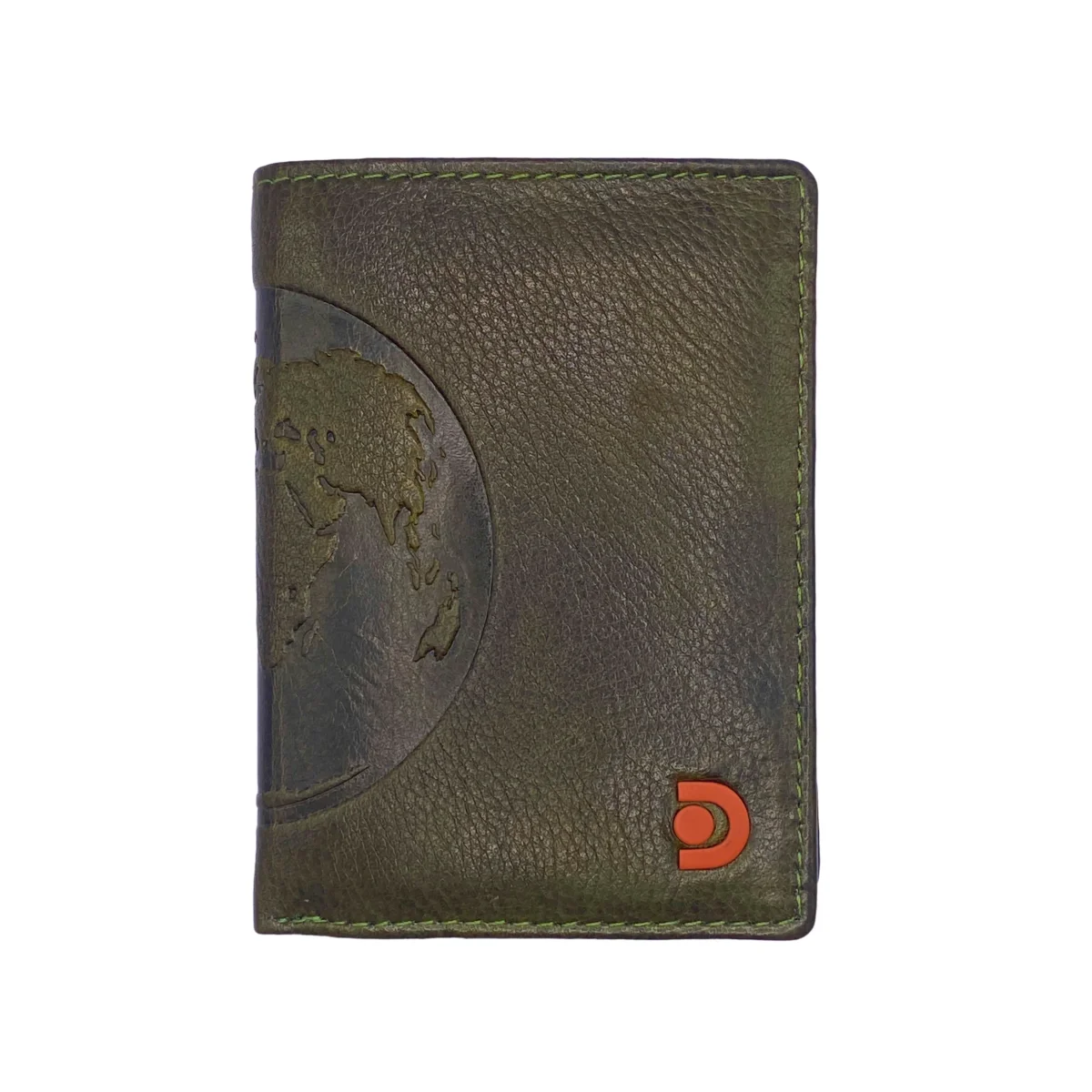 Cartera Vertical - Monedero Colorado | 10,5x9x2 cm | - Imagen 2