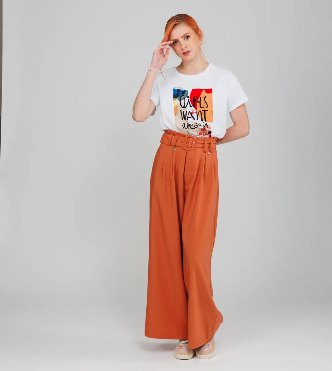Camiseta manga corta blanca Alma - Imagen 6