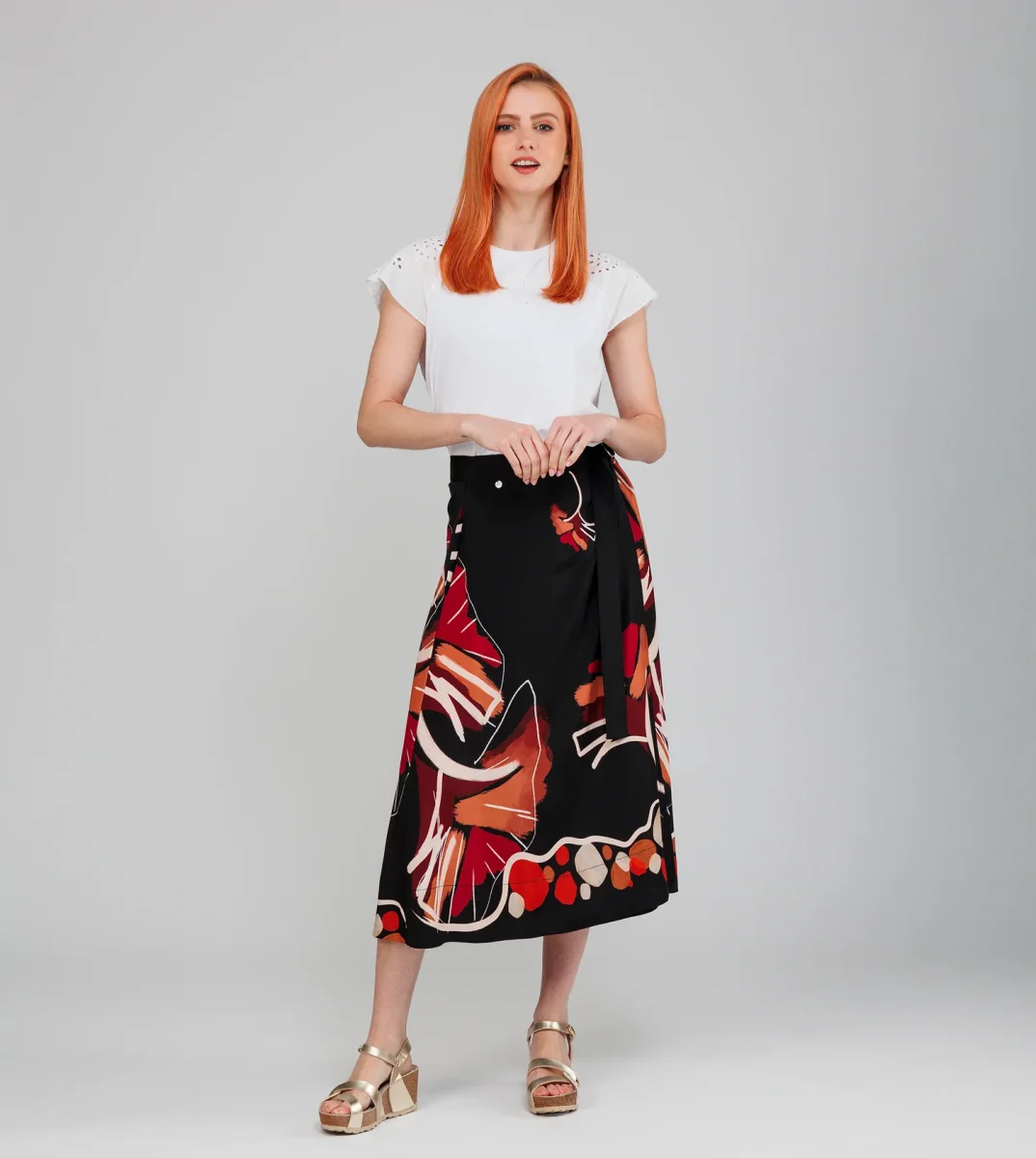 Falda estampada Alma - Imagen 6