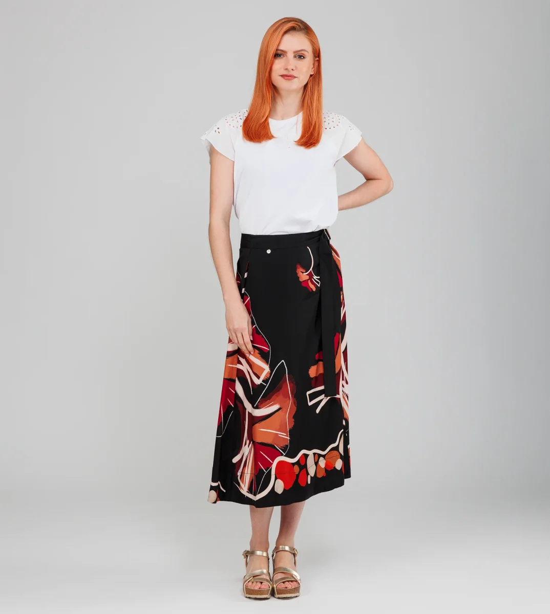 Falda estampada Alma - Imagen 5