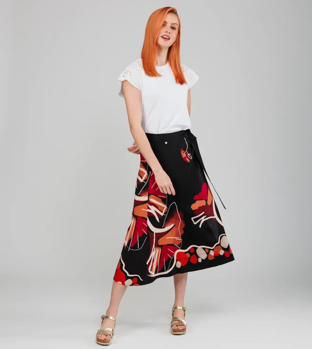 Falda estampada Alma - Imagen 3