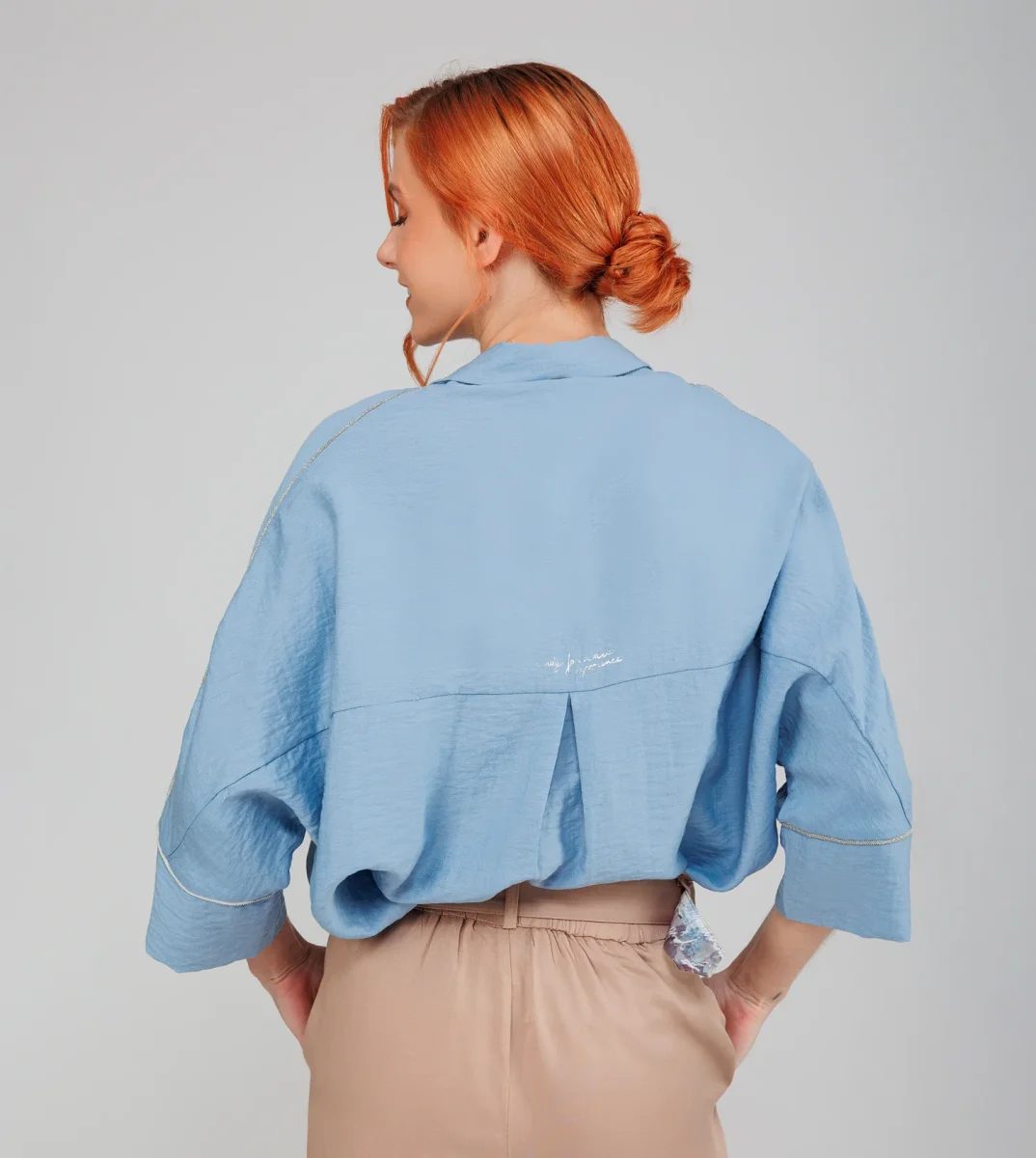 Camisa azul - Imagen 6