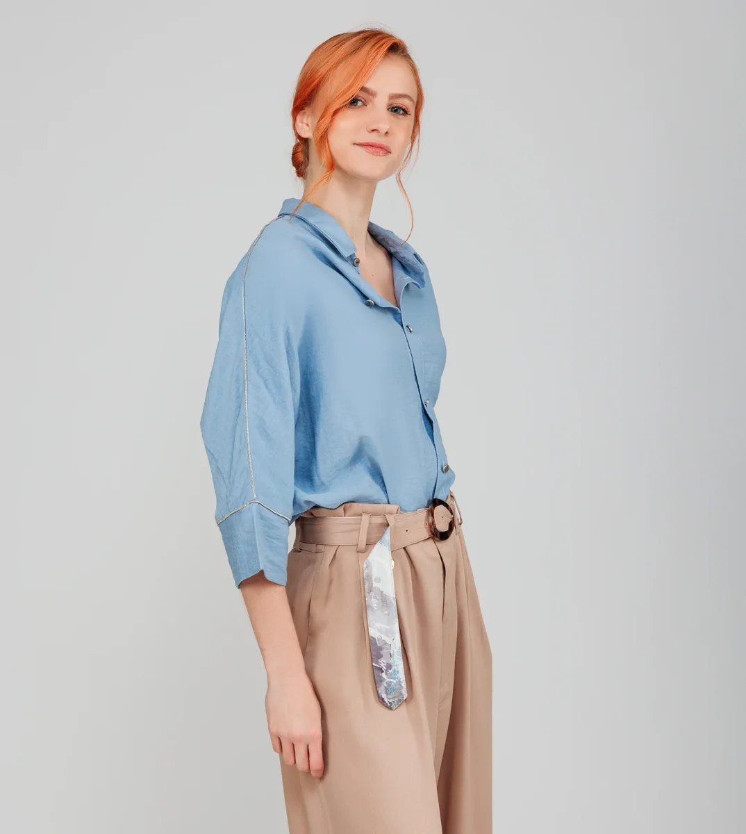 Camisa azul - Imagen 5