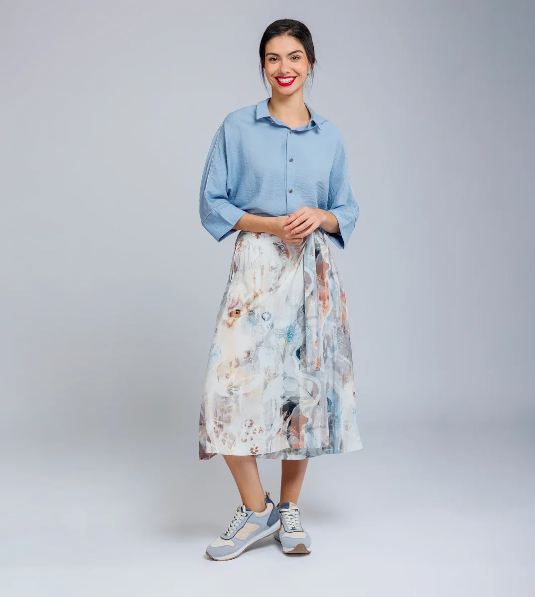 Falda estampada Memories - Imagen 3
