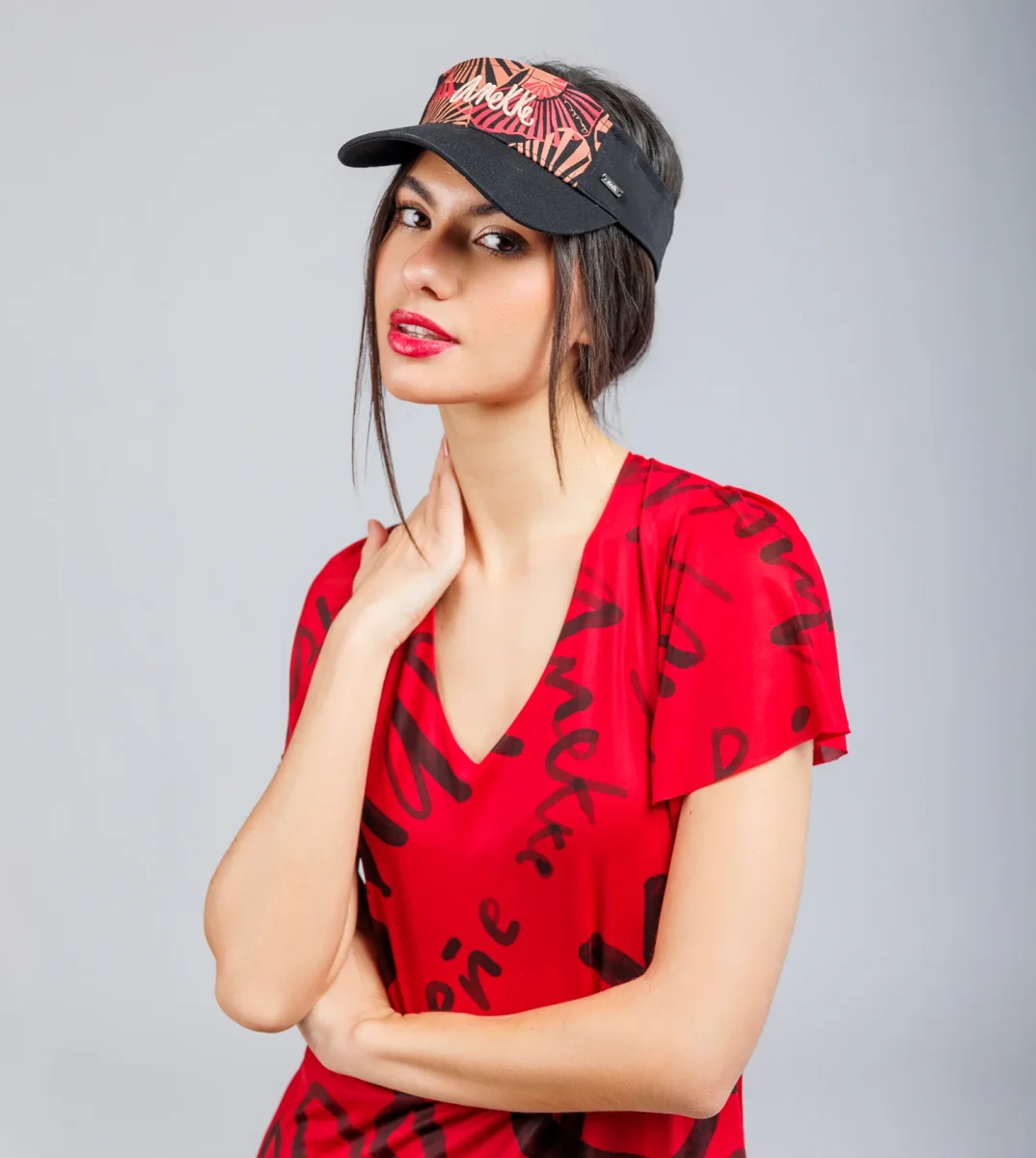 Visera negra estampada - Imagen 4