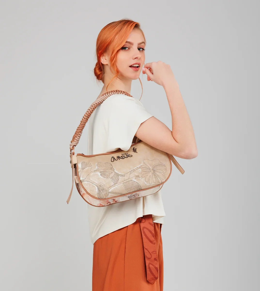 Bolso de hombro ovalado Whispers - Imagen 3