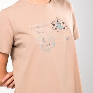 Camiseta manga corta topo