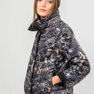 Chaqueta reversible gris
