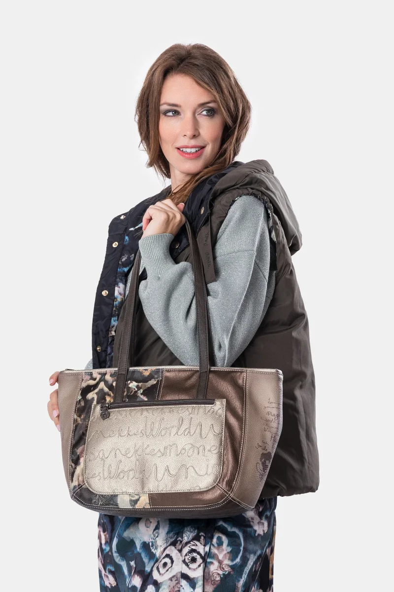 Bolso de hombro grande Real - Imagen 5