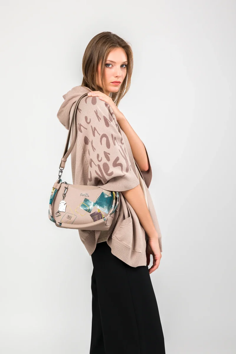Bolso de hombro con bandolera mediano Evolution - Imagen 5