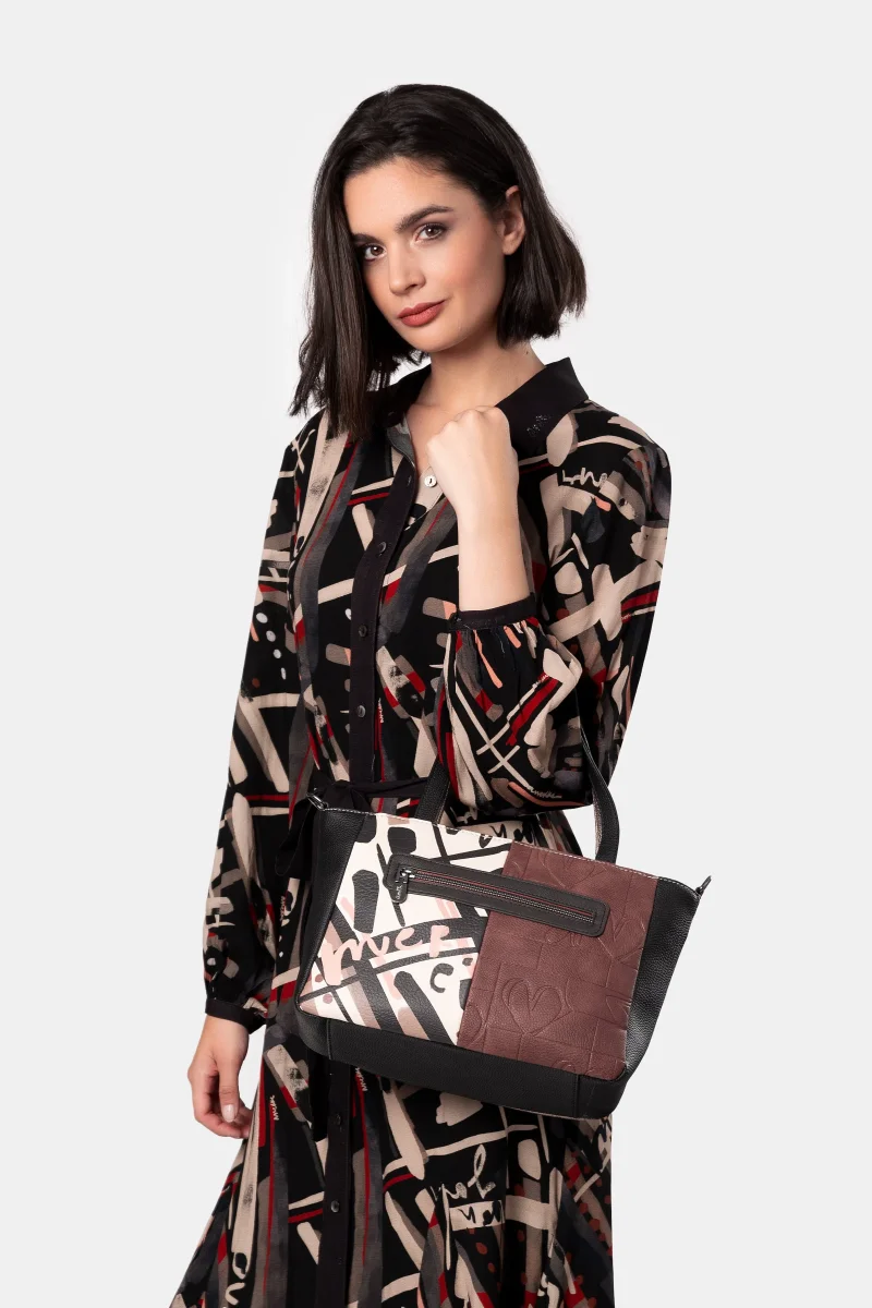 Bolso de hombro con bandolera Mademoiselle - Imagen 5