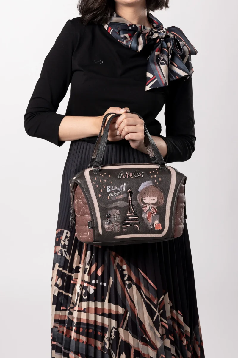 Bolso de mano con bandolera Mademoiselle - Imagen 3
