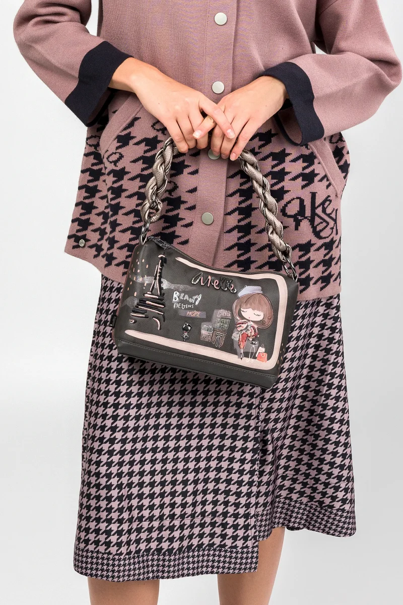 Bolso asa corta y bandolera Mademoiselle - Imagen 2