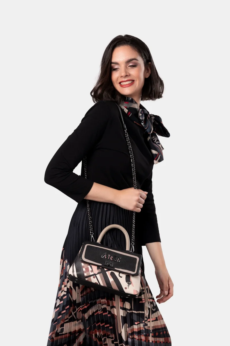 Bolso asa corta y bandolera pequeño Parisian - Imagen 5