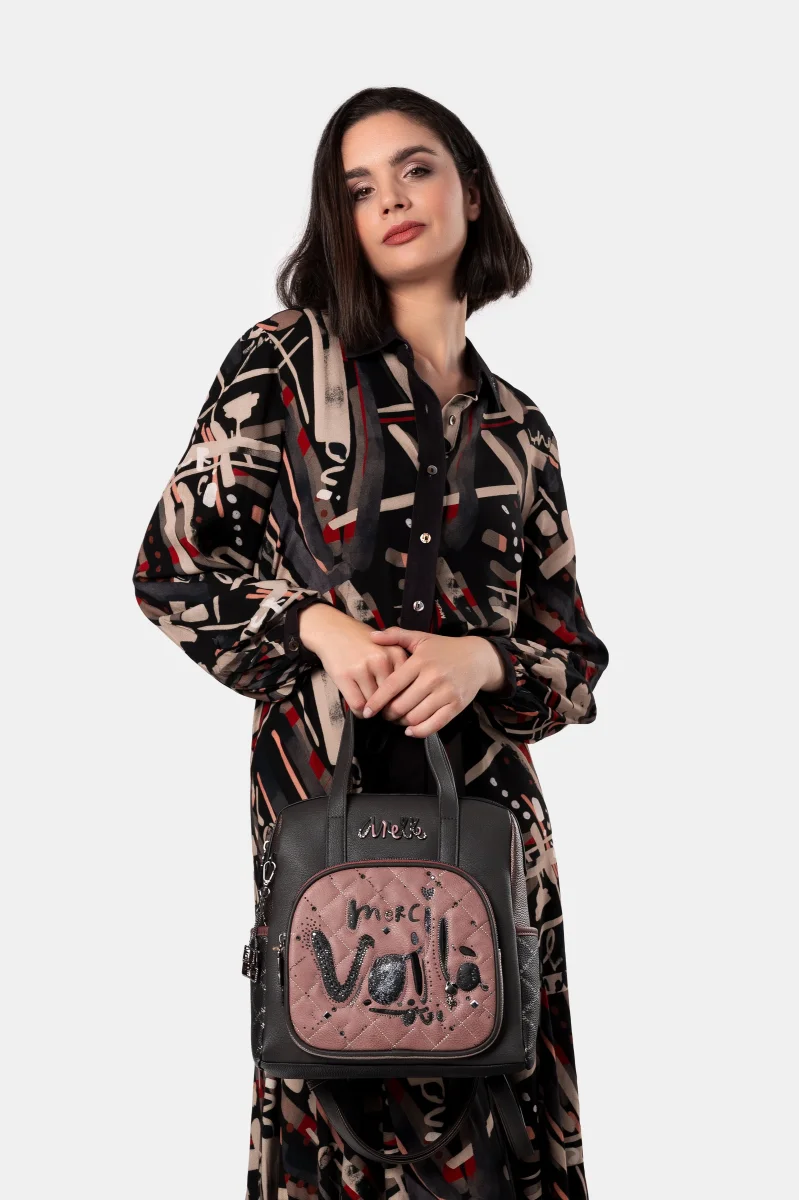Mochila asa corta mediana Parisian - Imagen 5