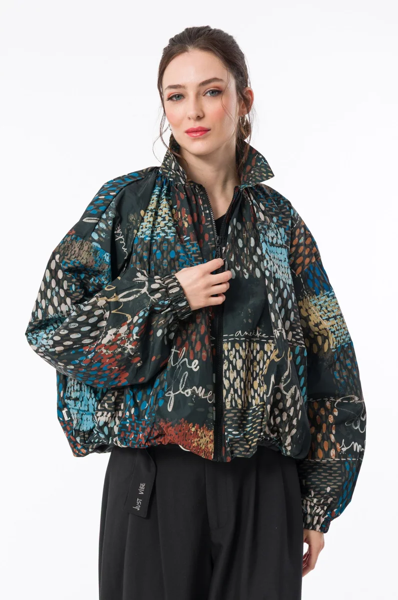 Chaqueta ligera estampada Blossom - Imagen 7
