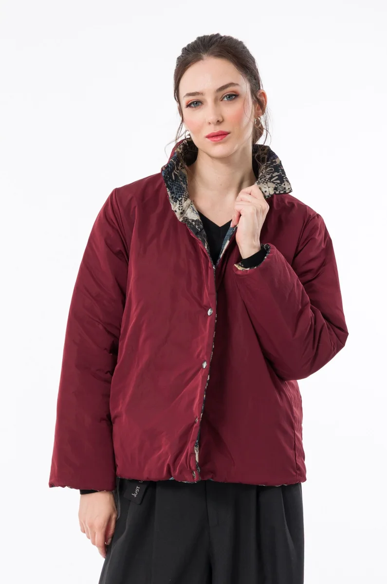 Chaqueta reversible estampada Blossom - Imagen 8