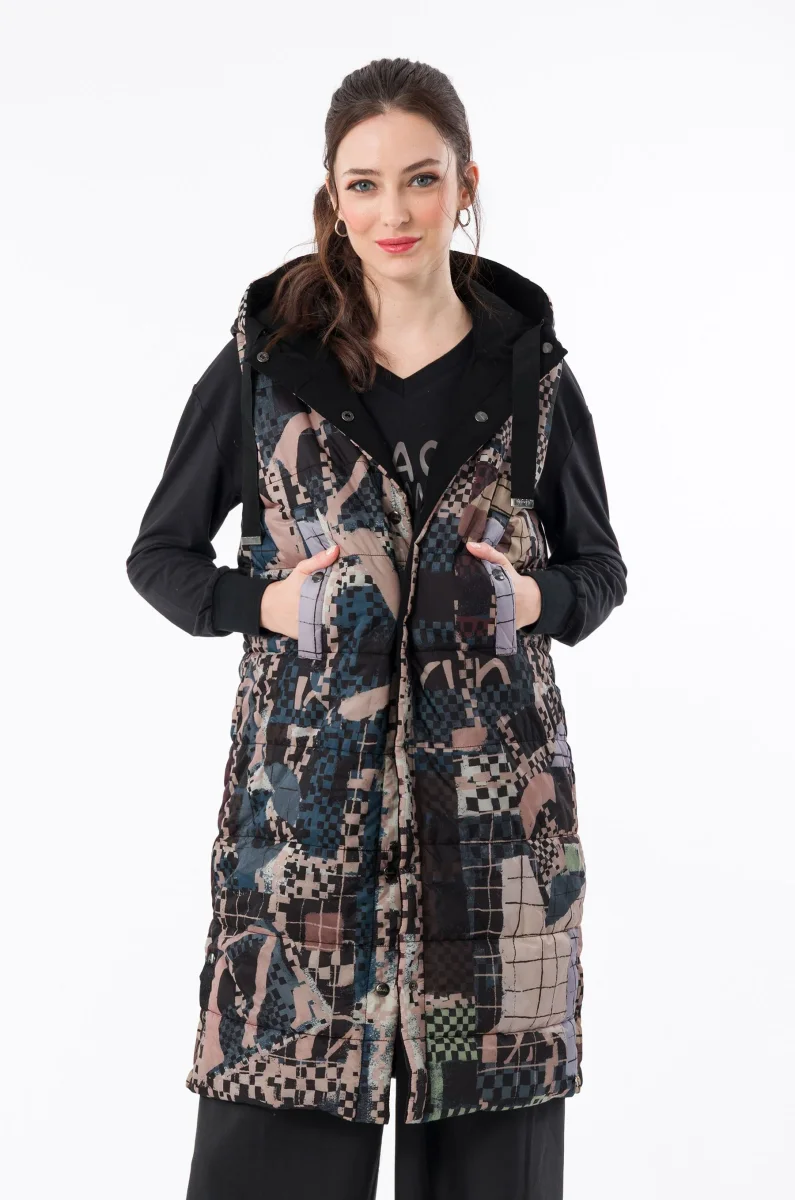 Chaleco reversible estampado Orchestra - Imagen 8