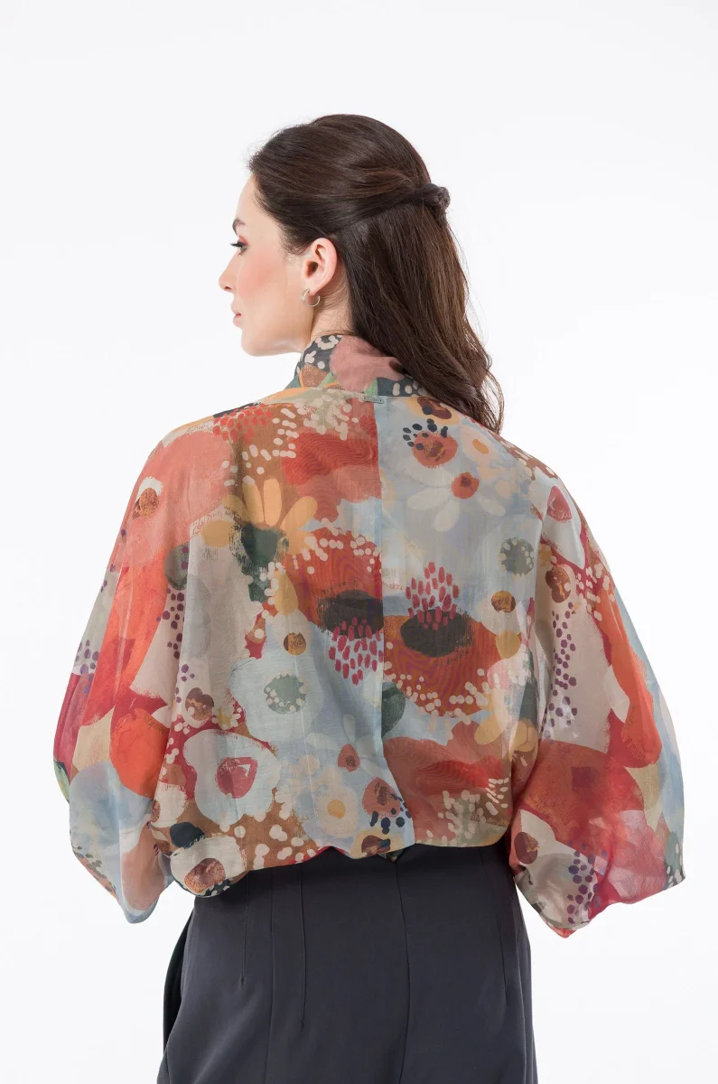 Camisa fluida estampada Blossom - Imagen 6