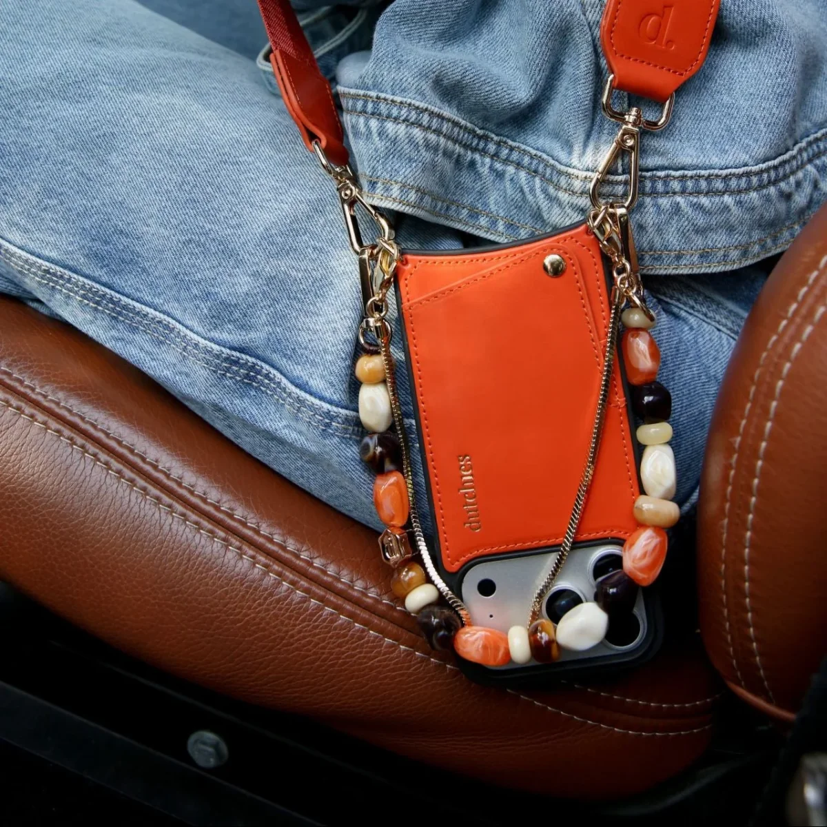 Phone Charm | Beaded | Sonia - Imagen 3