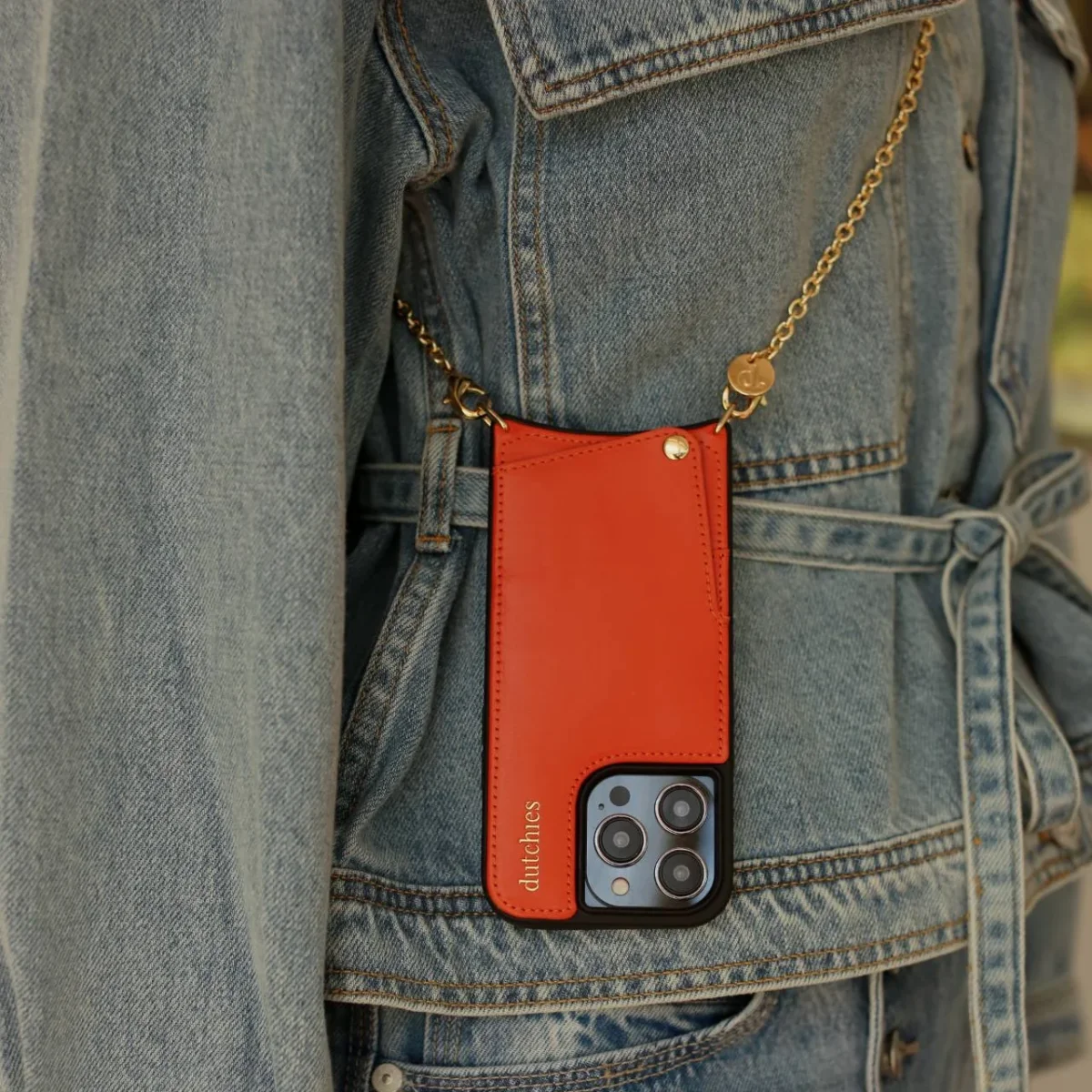 Spanish Chain Set | iPhone | Orange - Imagen 5