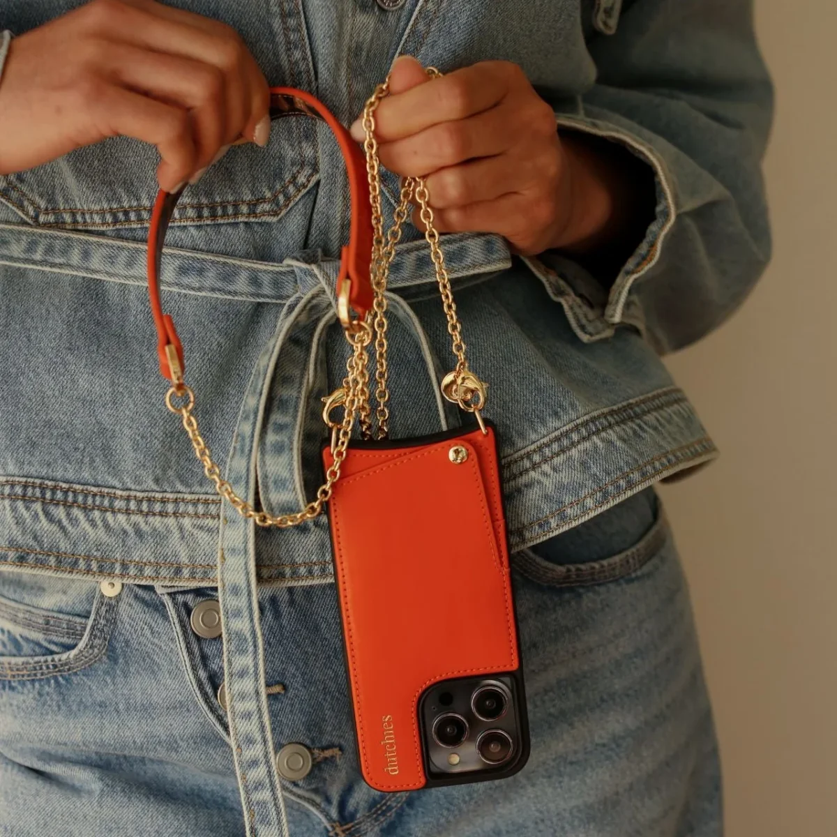 Spanish Chain Set | iPhone | Orange - Imagen 4