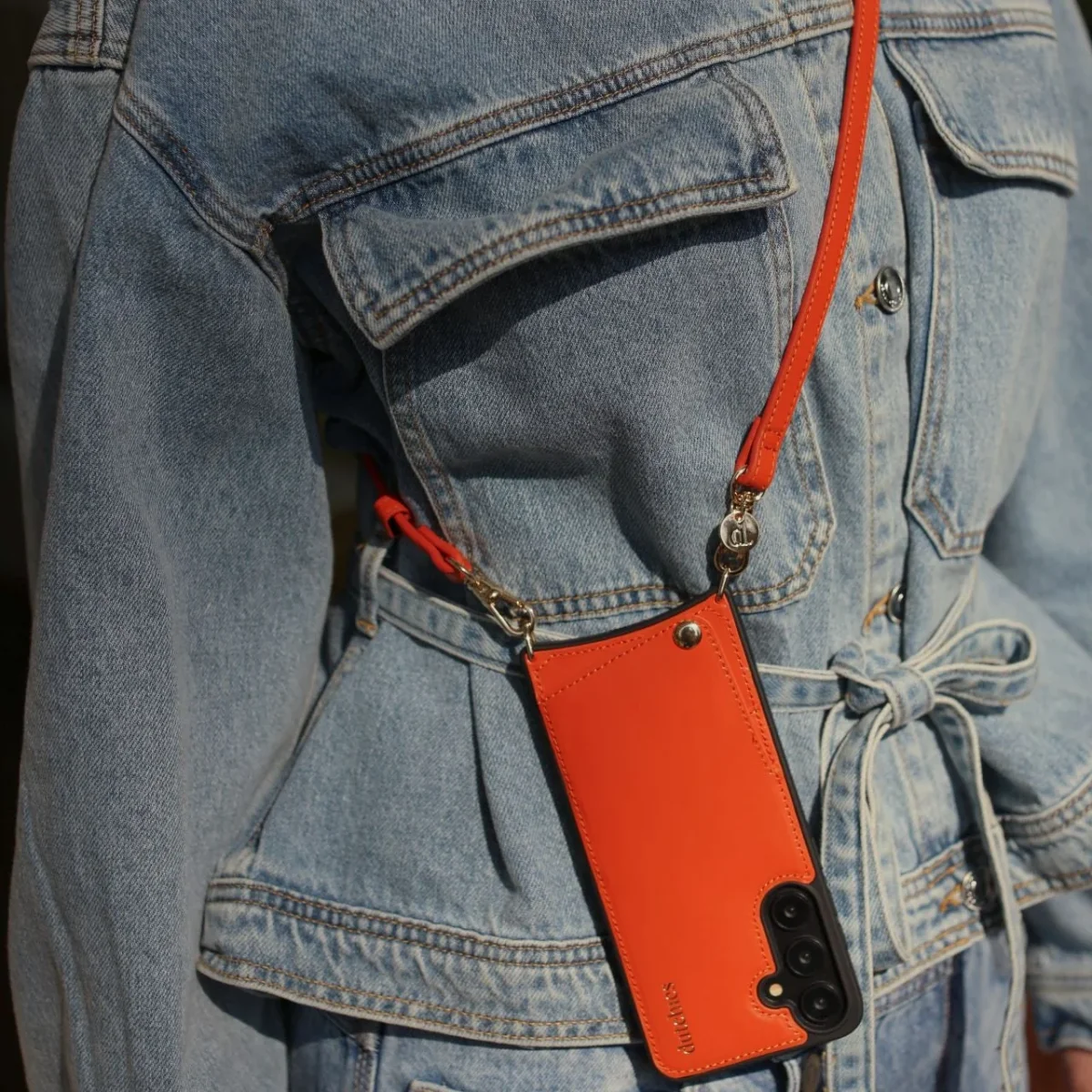 Phone strap | Slimline | Orange - Imagen 5